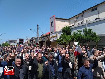 راهپیمایی جمعه خشم و نصر در گیلان
