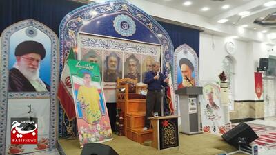 مراسم سوم شهید سیدحمید رضا صدیقی صابر