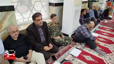 مراسم سوم شهید سیدحمید رضا صدیقی صابر