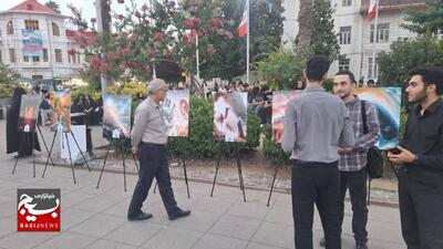 نمایشگاه مقاومت در رشت