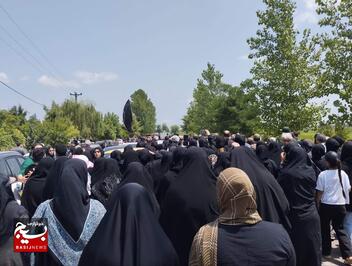 مراسم تشییع شهید حمید رضا فلاحی