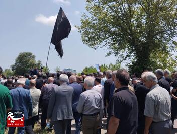 مراسم تشییع شهید حمید رضا فلاحی