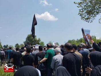 مراسم تشییع شهید حمید رضا فلاحی
