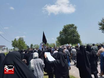 مراسم تشییع شهید حمید رضا فلاحی
