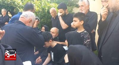 مراسم تشییع شهید حمید رضا فلاحی