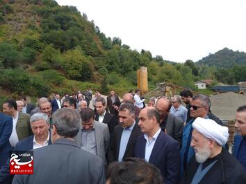 حضور مسئولان استانی در آستارا