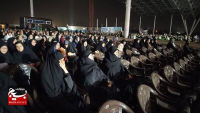 حضور مسئول بسیج جامعه زنان در گیلان