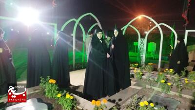 حضور مسئول بسیج جامعه زنان در گیلان
