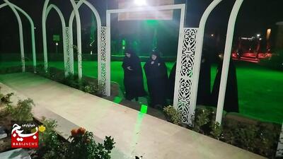 حضور مسئول بسیج جامعه زنان در گیلان