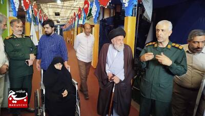 حضور دختر امام خمینی(ره) در گیلان