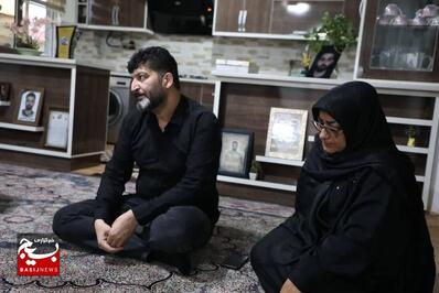 دیدار  فرمانده سپاه قدس گیلان با خانواده شهدای اقتدار