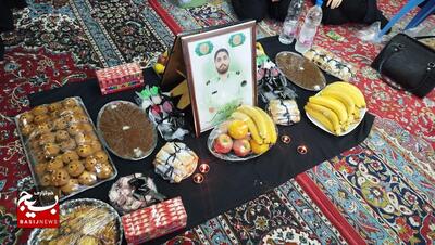 مراسم شهید مدافع امنیت علیرضا آقاجانی