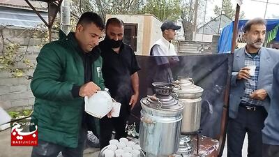 مراسم شهید مدافع امنیت علیرضا آقاجانی