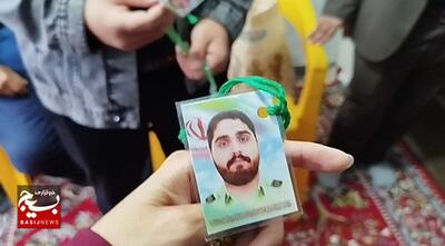 مراسم شهید مدافع امنیت علیرضا آقاجانی
