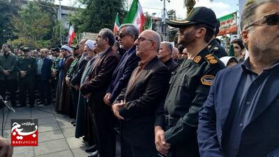 راهپیمایی ۱۳ آبان مردم گیلان
