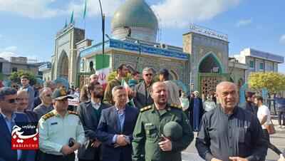 راهپیمایی ۱۳ آبان مردم گیلان