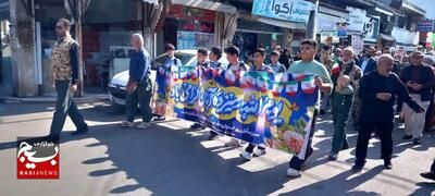 راهپیمایی ۱۳ آبان مردم گیلان