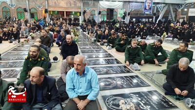 مراسم شهید سیرت نیا