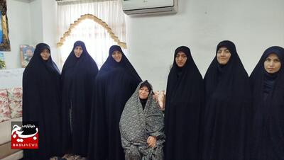 دیدار با خانواده شهید حبیب روحی