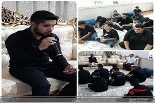 روضه خانگی در سرخه برپا شد
