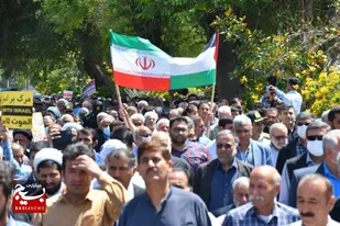 راهپیمایی باشکوه روز جهانی قدس در اندیمشک + عکس