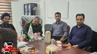 برگزاری نشست مسئول ستاد تخصصی بسیج اقشار لرستان با بسیج جامعه پزشکی