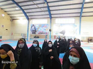 فراخوان و تست ورزش گردان کوثر حوزه زینبیه ناحیه مرکزی یزد