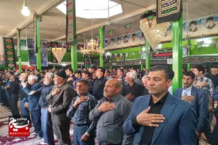 برگزاری مراسم عزاداری سالروز رحلت پیامبر اکرم(ص) در روستای خورونده رزن