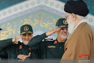 شهید سردار قاسم سلیمانی سراج راه فجر نور انقلاب اسلامی است