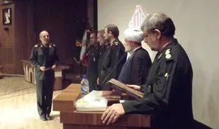 مراسم تودیع و معارفه معاون هماهنگ کننده سپاه تهران بزرگ برگزار شد