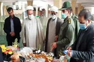 نمایشگاه تولیدات اقتصاد مقاومتی در بوانات افتتاح شد