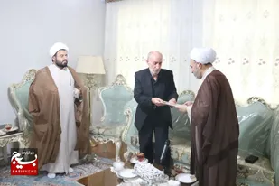 دیدار جانشین نمایندگی ولی فقیه در سازمان بسیج مستضعفین با خانواده شهید واحدی+تصاویر