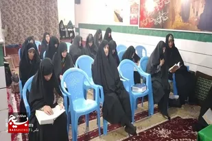 محفل قرآنی به نیت شهدای غزه در سرخه برگزار شد