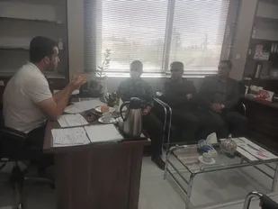 بازدید مسئولین کلینیک صنعت یار بسیج شاهرود از شرکت کامینه+ تصاویر