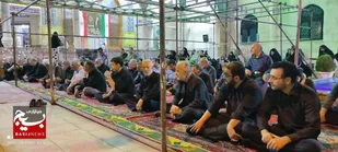 مراسم سوگواری دهه آخر ماه صفر و خونخواهی آقای شهید ایران + عکس