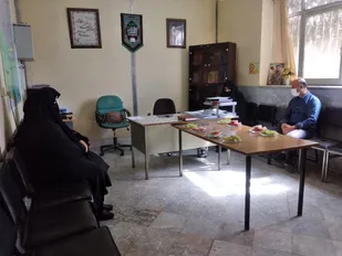 نشست با ریاست  اداره محیط زیست شهرستان نجف آباد