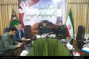 نشست خبری فرمانده سپاه ناحیه ملایر با اصحاب رسانه