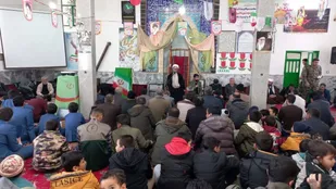 جشن انقلاب و مولود کعبه در روستای نوده چناران