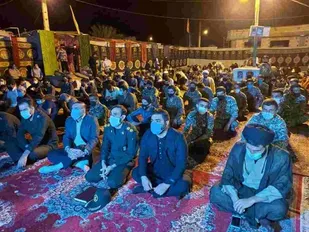 یادواره شهدای شهرک سرآسیاب شهرستان لنده برگزار شد