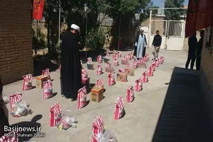 برگزاری رزمایش کمک&zwnj;های مومنانه حوزه قمر بنی هاشم (ع) اسلامشهر آق&zwnj;گل
