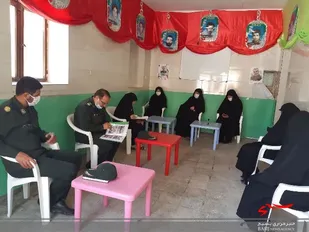 بازدید معاون هماهنگ کننده سپاه استان همدان از فعالیت جهادگران سلامت روستای حسین&zwnj;آباد عاشوری