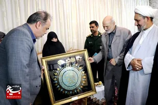دیدار سردار غیاثی با خانواده شهید محمود کاوه + (عکس و فیلم)