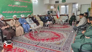 آیین تجلیل از مربیان و هادیان سیاسی برتر ناحیه سپاه داورزن