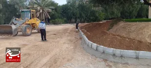 ساماندهی مسیرهای رفت و برگشت گلزار شهداء صالح شهر