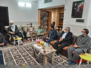 دیدار مسئولین و مراکز تخصصی و نخبگان حقوقی استان قم با آیت الله کعبی