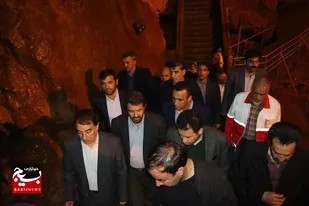 بازدید استاندار همدان از روند خدمات&zwnj;دهی در غار علیصدر