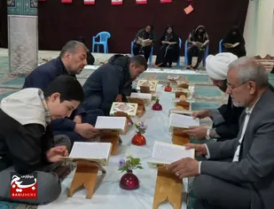 جزء خوانی و تفسیر قرآن کریم امامزادگان دو خاتون شهرکرد