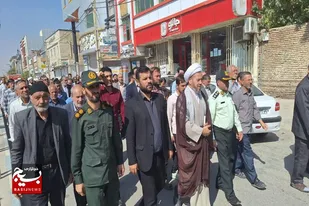 راهپیمایی &laquo;بشارت نصر&raquo; در کبودراهنگ برگزار شد