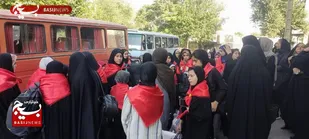 حضور گروه جهادی دختران حرکت با برکت، اشکفتک، در چمن چنگ