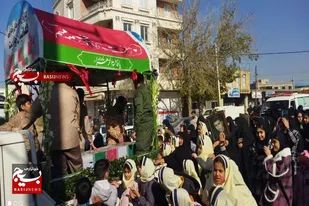 تشییع شهدای گمنام بر دستان مردم شهیدپرور برزول
